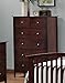 Coaster Home Furnishings Tia 5-Drawer Rectangular Chest Cappuccino