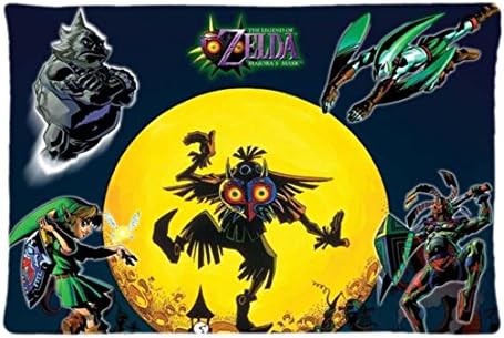 Surful Gift Pillow Case ~ s a Legend of Zelda Majora's Mask 3DS ~ Image (One Side) Custom 30x20 Inches Pillowcase