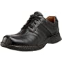 Clarks Unstructured Men's Un.Coil Casual Oxford,Black,7.5 M US