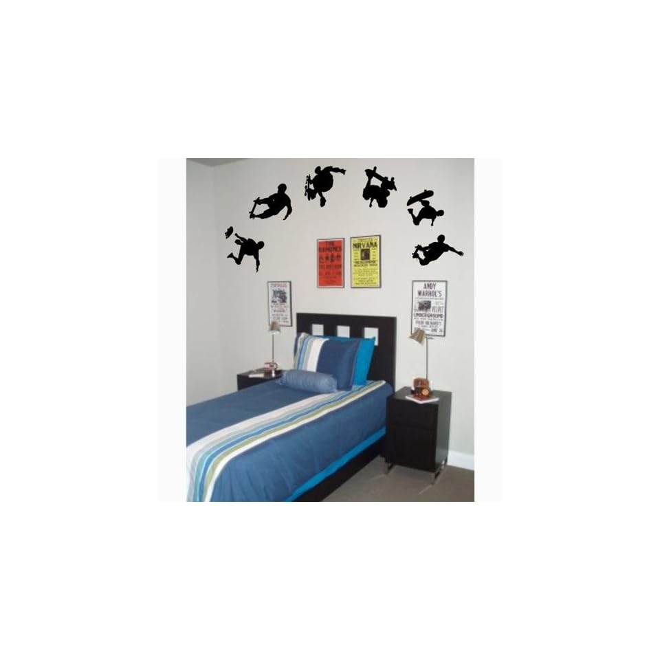 Extreme Skateboarding Boys Gray Comforter Set With 180 Tc Sheets