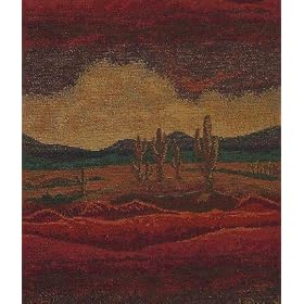 Desert Sunset Futon Cover and Pillow Set (Full Size)
