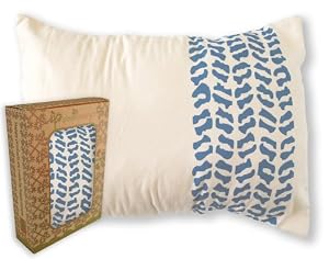 Pixel Organics Organic Pillow Case in "Tire Track"