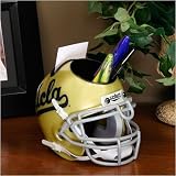 UCLA Bruins Gold Mini Football Helmet Desk Caddy