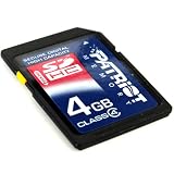 Patriot Signature 4 GB SDHC Class 4 Secure Digital Card PSF4GSDHC4