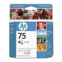 HP 75 Tri-Color Inkjet Print Cartridge (CB337WN)