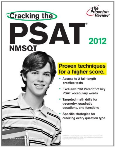 Cracking the PSAT/NMSQT 2012 Test Preparation)