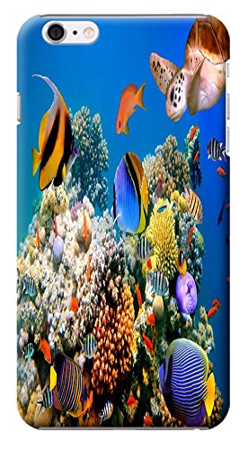 HUAHUI Case / Cover UnderSea World Beautiful Colorful Fishs Sunshine Special Design Cell Phone Cases For iPhone 6 (4.7″) Hard Cases No.16