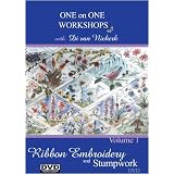 One on One Workshops in Ribbon Embroidery and Stumpwork with Di van Niekerk