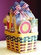 Stars and Stripes Wisconsin Gift Basket