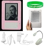 6n1 Non-OEM Amazon Kindle 2 Silicone Skin Case - Pink