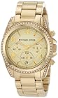 Michael Kors Golden Runway Watch with Glitz MK5166