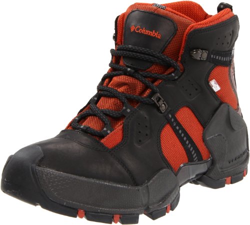 Columbia Sportswear Mens Hells Peak Outdry Hiking Boot,Picante/ Black,9 M US
