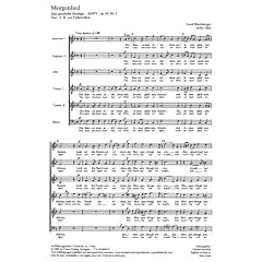 Rheinberger: Morgenlied; Hymne. Partitur (20 St.)