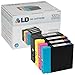 LD Compatible Ink Cartridge Replacement for Canon PGI-2200XL High Yield (1 Black, 1 Cyan, 1 Magenta, 1 Yellow, 4-Pack)