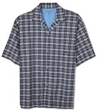 Nautica Men’s 100% Yd Woven Atlantic Plaid Campshirt