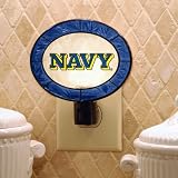 Navy Midshipmen Memory Company Art Glass Night Light NCAA College Athletics Fan Shop Sports Team Merchandise