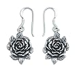 Sterling Silver Handmade Fashion Earring Jewelry Size: 1.75 Inches