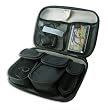 Premium Hard Shell Travel Case for Garmin and TomTom GPS Navigators - to hold unit, adapters, memory cards and other accessories
