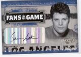 2005 Leaf Fans of The Game Autographs 1 Sean Astin (Actor) Los Angeles Dodgers - Autographed Baseball Card