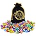 CiaraQ DND Dice Set, 140PCS Polyhedral Game Dice, 20 Set Double Color DND Role Playing Dice with 1 Big Pouch for Dungeon and Dragons DND RPG MTG Table Games Dice D4 D8 D10 D12 D20