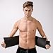 Bracoo Adjustable Waist Trimmer Belt or Arm & Thigh Slimming Bands,Workout Thermal,Weight Loss Wrap,Men and Women