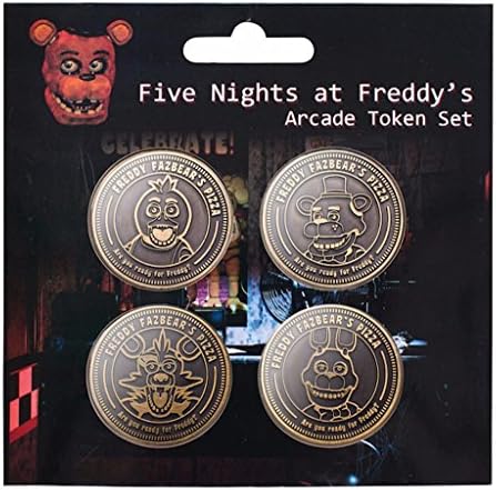 Coolfly Fan Five Nights at Freddy's Arcade Token Set