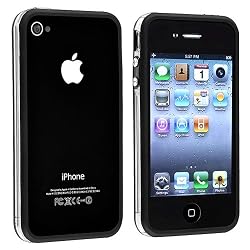Bumper for iPhone4 (AT&T) Black/Clear