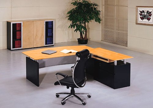 Executive Home / Office Desk Maple Furniture