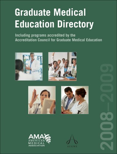 Graduate Medical Education Directory 2008-2009 (Graduate Medical Education Directory)