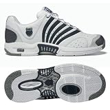 K-Swiss Tennisschuh Ascendor Leather, Herren, white/navy/platin