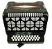 Signature Music Button Accordion 31 Buttons 12 Bass, Accordions 1202BK