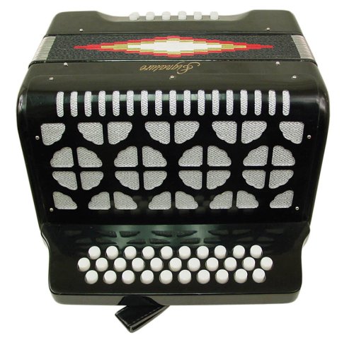 MusicalInstruments: Signature Music Button Accordion 31 Buttons 12 Bass, Accordions 1202BK