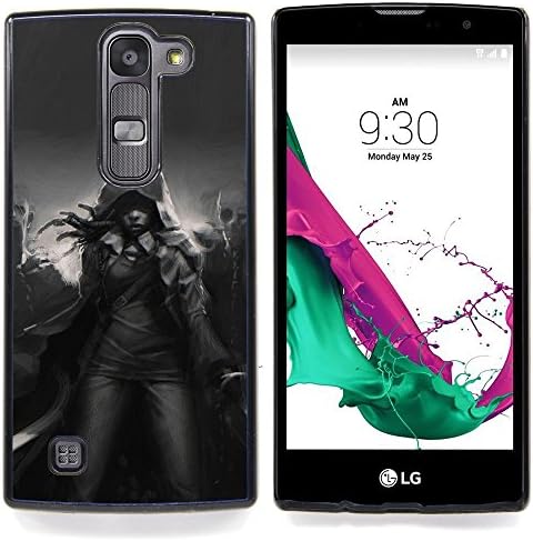 - Magic Hood Black White Mystical/ Hard Snap On Cell Phone Case Cover - Cao - For LG Volt 2 / LG G4 Mini (G4c)