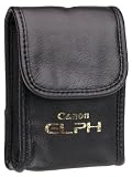 Cheap Canon Soft Leather Case for Canon Digital ELPH Cameras (Black)