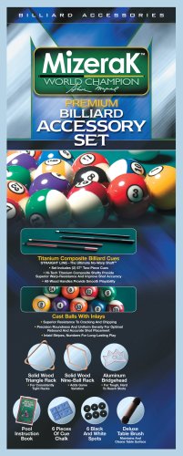 Mizerak Premium Billiard Accessory Kit