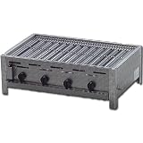 Eigenschaften Partystrahler.de 20401 / Gasgrill/ Gastrobräter 4-flammig mit Rost