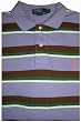 Men's Ralph Lauren Polo by Ralph Lauren Shirt Short Sleeved Purple/Green/Brown/White Size XL