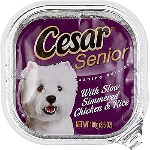 Cesar Canine Cuisine Select Chicken and Rice for Senior Dogs