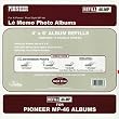 Pioneer Memo Pocket Album Refill