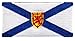 Nova Scotia Flag Embroidered Patch Canadian Province Iron-On Canada Emblem