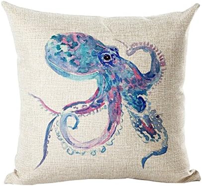 Sunlightsell Mediterranean style Square Decorative Fashion Throw Pillow Case Cushion Cover (A1)