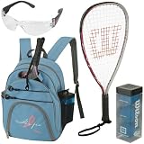 WILSON Hope Racquetball Racquet With Backpack--