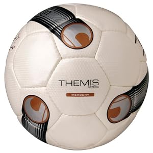 uhlsport Fußball Themis Mercury, weiß/schwarz/gold, 5 uhlsport Fußball Themis Mercury, weiß/schwarz/gold, 5