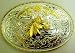 MONSTROUS Western Horse Rodeo Belt Buckle Mustang