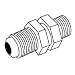 Outdoor Living : Brass Fitting to Convert Side Burner from Natural Gas to Propane