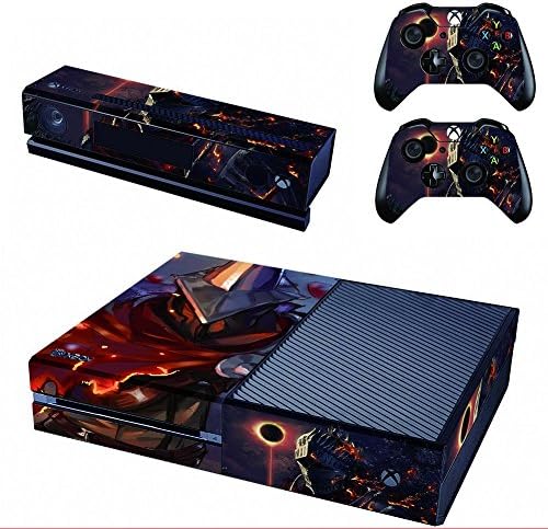 GOOOD Vinyl Fashion Xbox one Skin Decal for Xbox one Console and 2PCS Xbox one Controller Skins Stickers - Dark Souls 3
