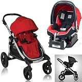 51PQPyhpcTL. SL160  Baby Jogger 2010 City Select Ruby Stroller with Peg Perego Pepper Car Seat