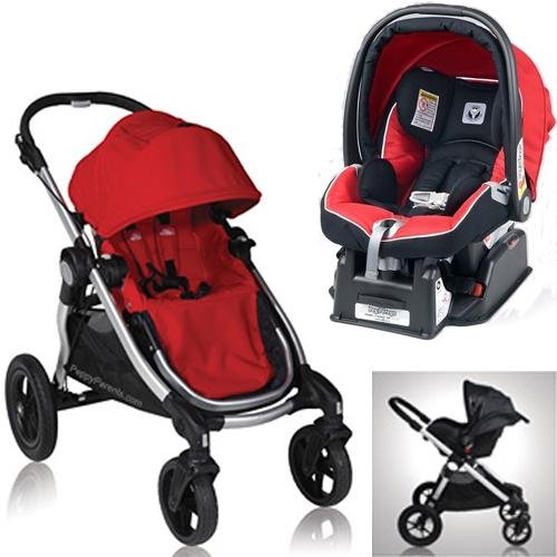 Click here for Baby Jogger 2010 City Select Ruby Stroller with Pe... prices