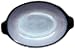 Kitchen & Housewares : Sango Nova Blue 1-quart Au Gratin Dish