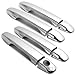 MaxMate 09-13 Toyota Venza/10-13 Prius/11-13 Sienna Chrome 4 Doors Handle Cover W/O Passenger Side Keyhole No Smart keyhole